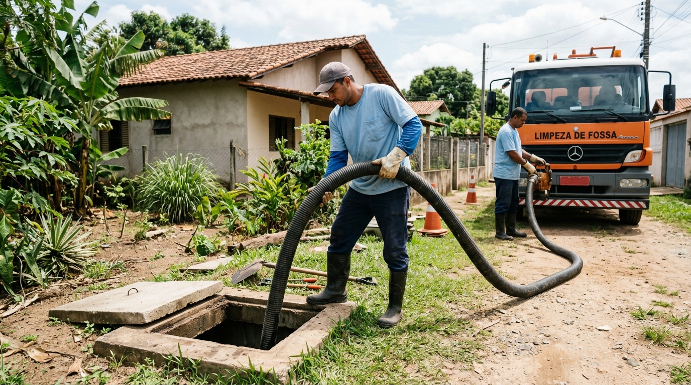 Desentupimento de Fossa em Feira de Santana‑BA