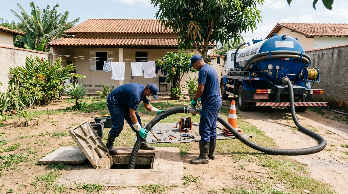 Manutenção de Fossa em Feira de Santana‑BA