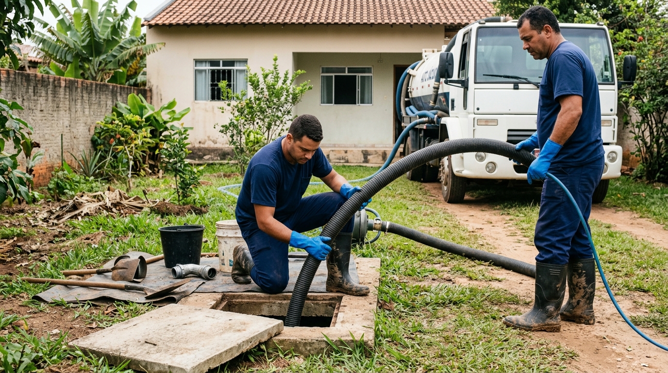 Sucção de Fossa em Feira de Santana‑BA